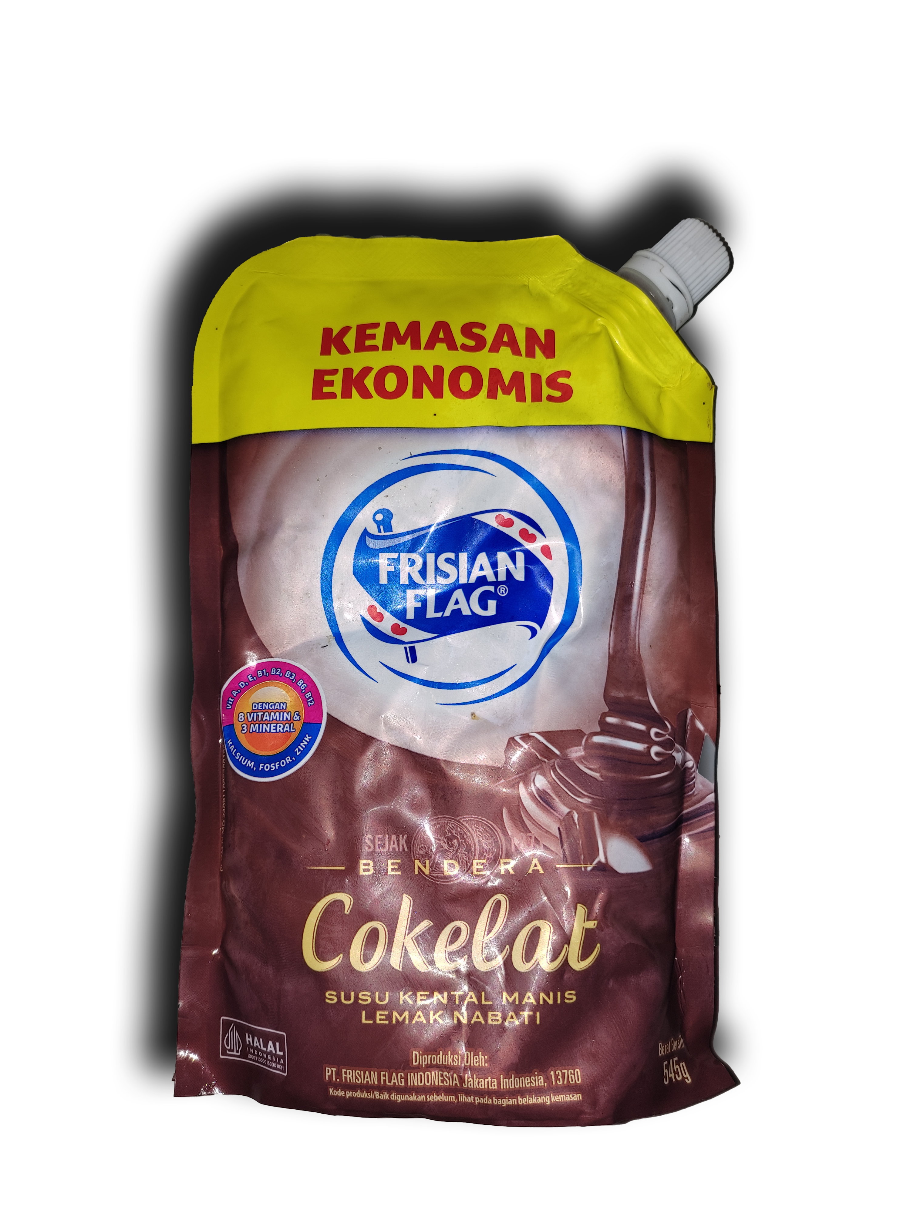 Kental Manis Frisian Flag Cokelat 545 gr